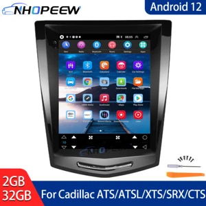 For Cadillac ATS/ATSL/XTS/SRX/CTS 9.7" Android 12 Car Stereo Radio GPS Navi 32GB - Picture 1 of 15