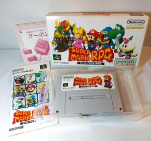 Super Mario RPG with manual box manual Nintendo Super Famicom SFC Japan ver. - Picture 1 of 11