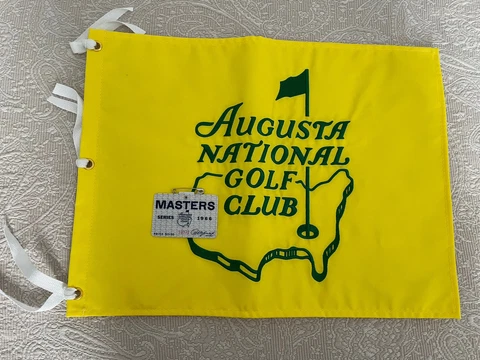 1966 MASTERS BADGE TICKET AUGUSTA NATIONAL GOLF PGA JACK NICKLAUS WINS 3RD TIGER Cover