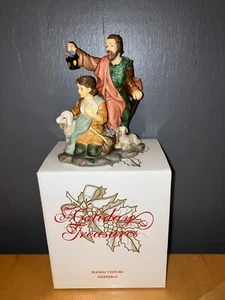 Vintage Avon Nativity Set Shepherds Blessed Visitors Holiday Treasures NEW - Picture 1 of 3