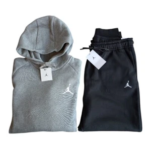 Air Jordan Mens Sweatsuit Size 3XL Fleece Tracksuit Matching Outfit 2 PC Set NWT - Picture 1 of 12