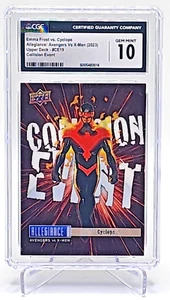 2023 Marvel Allegiance: #CE19 EMMA FROST vs CYCLOPS CGC 10 (Pop 1) - Picture 1 of 2