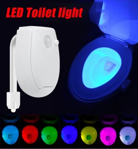 CALDO!!! Lampada notturna WC luce WC impermeabile luce notturna rilevatore di movimento - Foto 1 di 7