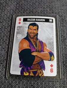 Razor Ramon 2018 WWE Legends Playing Card WWF Rare Wrestling Card - Picture 1 of 2