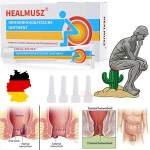 Hemorrhoids Remove Ointment Herbal Cream Rapid Relief Piles Pain Reduce Itching - Bild 1 von 18