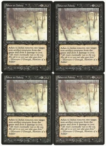 MTG Ashes to Ashes x4 The Dark Common NM/LP Playset - Picture 1 of 1