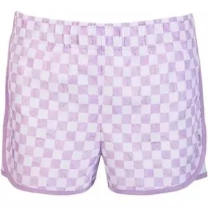 Ideology Girls Purple Checker Athletic Shorts Size L - Picture 1 of 7