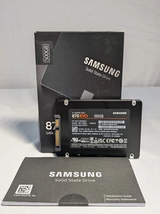 Samsung 870 EVO MZ-77E500 500GB SATA III 2.5-In Internal Solid State Drive - Afbeelding 1 van 12