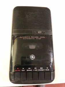Vintage GE General Electric Personal Cassette Recorder Model 3-5025A Works #2642 - Bild 1 von 3