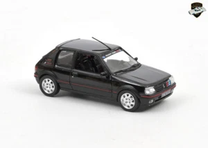 PEUGEOT 205 GTi 1.9 PTS 1992 - Voiture noire black PTS car - 1/43 NOREV 471734 - Imagen 1 de 1