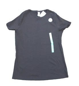 Women's Top T shirt Size:20 BLACK RIB CREW ANKO Short Sleeve - Bild 1 von 16