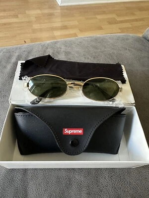 Supreme x Brooks Sunglasses (Gold/Black) SS21 Brandnew/Never Worn - Image 1 of 3