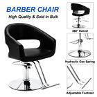 High-End Hair Salon Barber Chair Classic Volume of The Back Chair Black Chair