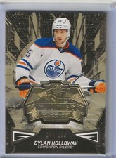 2022-23 SPx #F-46 Dylan Holloway -Finite Rookies Gold 244/299-Oilers