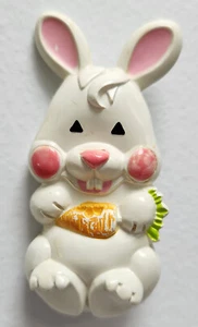 AVON DUFTGLASE Pin/ANHÄNGER LUSTIGER HASE Hase Vintage 1973 Ostern VOLL - Bild 1 von 4