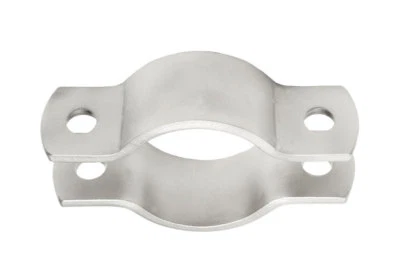 schwarze Rohrschelle nach DIN 3567 A in S235 rohschwarz Rohr Schelle Schellen