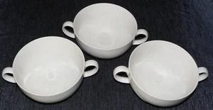 3 Suppentassen Seltmann Weiden Orlando Luxor fine creme Porzellan uni neu - Bild 1 von 8