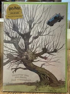 Harry Potter: Whomping Willow Pop-Up All Occas. Greeting Card 9781682983690 NEW - Picture 1 of 6