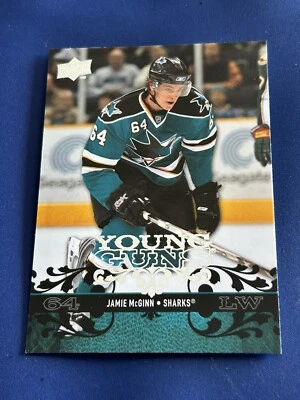 2008-09 UPPER DECK YOUNG GUNS JAMIE McGINN #490 RC - Image 1 of 2