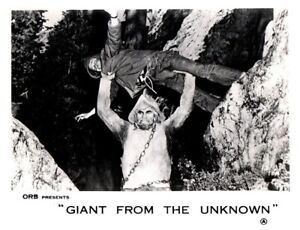 Giant from the Unknown Original Lobby Card Buddy Baer Conqueror attacking man