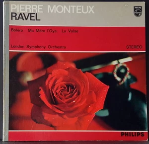 PHILIPS 835 258 LY HOLLAND DELUXE RAVEL BOLERO / MA MERE. / LA VALSE MONTEUX LSO - Foto 1 di 4