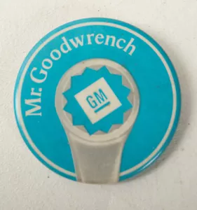 Vintage Mr Goodwrench Pinback Button (B9B) 2,25" Pin (JSF6) GM Chevy Mechanic - Picture 1 of 4