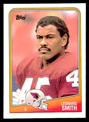 1988 Topps - Leonard Smith #257 (RC) - Image 1 of 2