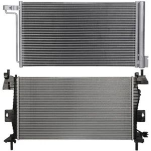 Kit de refrigeración de radiador y condensador de aire acondicionado de aluminio para Ford Focus 2015-2018 2,0 L 1999CC - Imagen 1 de 18