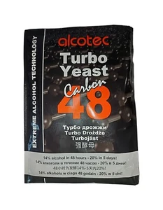 Alcotec 48 Carbon Turbo PROMISE CHEAPER PRICE THAN ANY OTHER SELLER Yeast 175g - Picture 1 of 1
