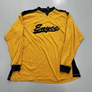 Camisa De Colección Y2K Enyce Amarilla Skate Grunge Spellout Manga Larga Para Hombre Talla 3XL - Imagen 1 de 11