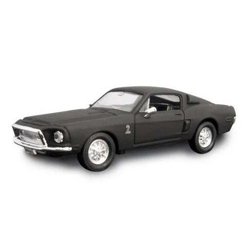 SHELBY GT-500KR 1968 MATT BLACK 1:43 Lucky Die Cast Auto Stradali Modellino Nuov - Immagine 1 di 1