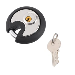 1 Set Premium Stainless Steel Lock Round With Protector Round Lock - Picture 1 of 12