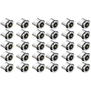 2 Stück Magnetisches Ladekabel Rechter Winkel USB Adapter Stecker - Bild 1 von 12