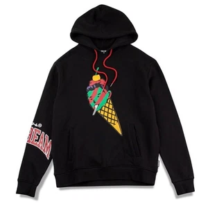 Icecream Cone Man Hoodie RAR Sweatshirt Schwarz Herren M - Bild 1 von 6