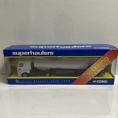 Vintage Corgi Superhaulers Renault Petrol Tanker Total TY86804 Boxed - Image 1 of 4