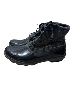 Sperry Boots Womens 10 M Syren Gulf Duck Casual Gray Waterproof Lace Up Casual - Picture 1 of 6