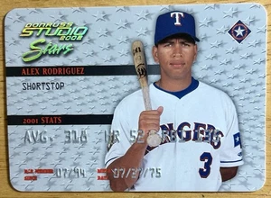 Donruss Studio 2002 - Stars #SS-5 Alex Rodriguez - Imagen 1 de 2
