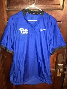 Nike Pittsburgh Panthers Softball Windbreaker Shirt Size XL - Picture 1 of 5