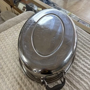 18in Oval Roaster With Cover Royal Prestige/ Asador Ovalado De 18 Pulgadas Tapa - Picture 1 of 5