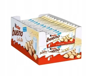 Kinder Bueno Chocolate Blanco Bars 30 unidades x39g inNuevo en su caja desde ESP - Imagen 1 de 1