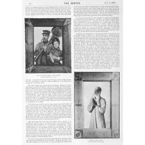 UGO CATANI Italian Artist in Australia - Antique Print 1895 - Picture 1 of 1