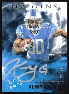 2017 Panini Origins Kenny Golladay Silver Signature Rookie Auto /99 #OA-KG - Bild 1 von 2