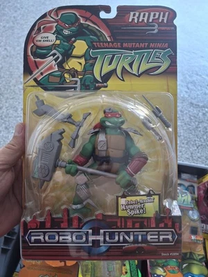 Figura Tmnt Robo Hunter Raph Teenage Mutant Ninja Turtles 2005 Raphael Sin usar, en caja  Foto 1 de 2