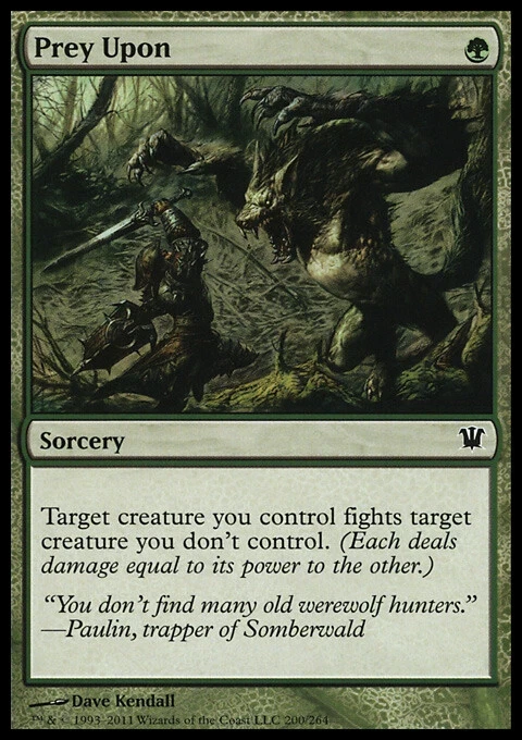 LP Prey Upon (200/297) Innistrad MTG - Image 1 of 1
