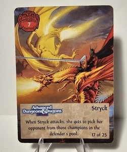 Spellfire 1st Edition Stryck Chase Rare UR 17 of 25 - Picture 1 of 2