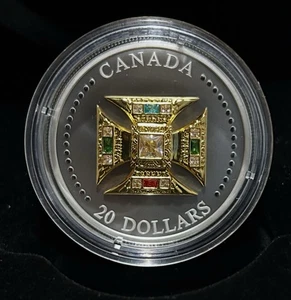 2023 $20 Fine Silver Coin St. Edward's Crown 99.99 Pure Silver - Picture 1 of 15