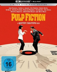 Vorbestellung: Pulp Fiction - 4K Ultra HD + Blu-ray Steelbook # UHD+BD-NEU - Bild 1 von 3