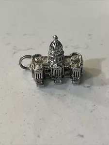 Vintage United States Capitol, Washington, DC Charm - Sterling?? - Picture 1 of 3