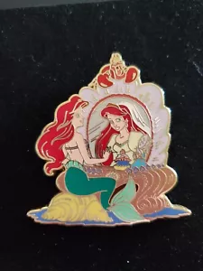 Little Mermaid Ariel pin Mirror Vanity Series Bride LE 250 limited edition - Picture 1 of 7