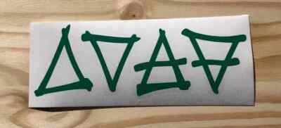 Adesivo de vinil 4 elementos, adesivo de para-choque, adesivo espiritual, decalque de alquimia - Imagem 1 de 4